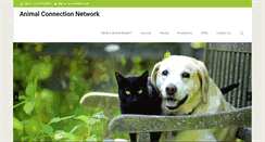 Desktop Screenshot of animalconnectionnetwork.com